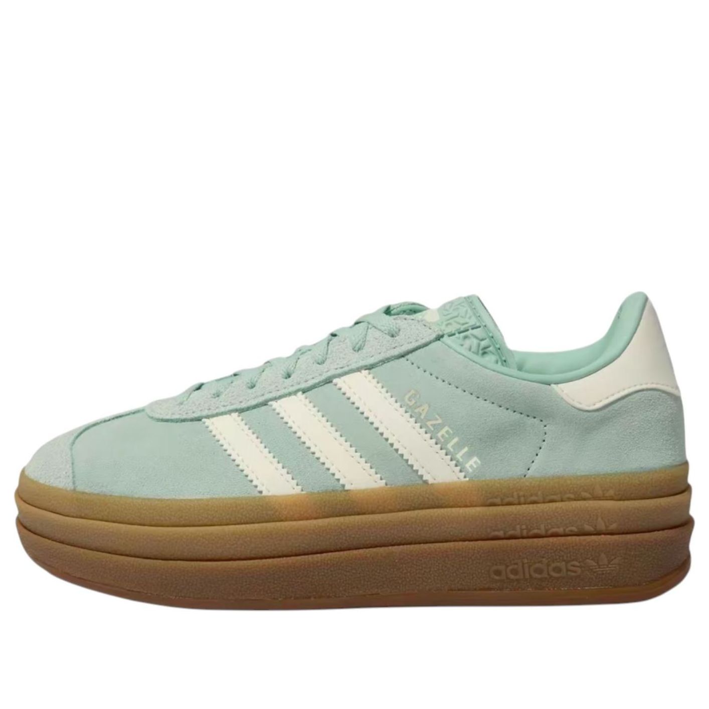 (Women) adidas Gazelle Bold 'Ash Green' JS3902