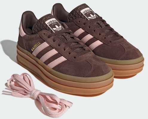 (Women) adidas Gazelle Bold 'Auburn Icey Pink' JI0326 2