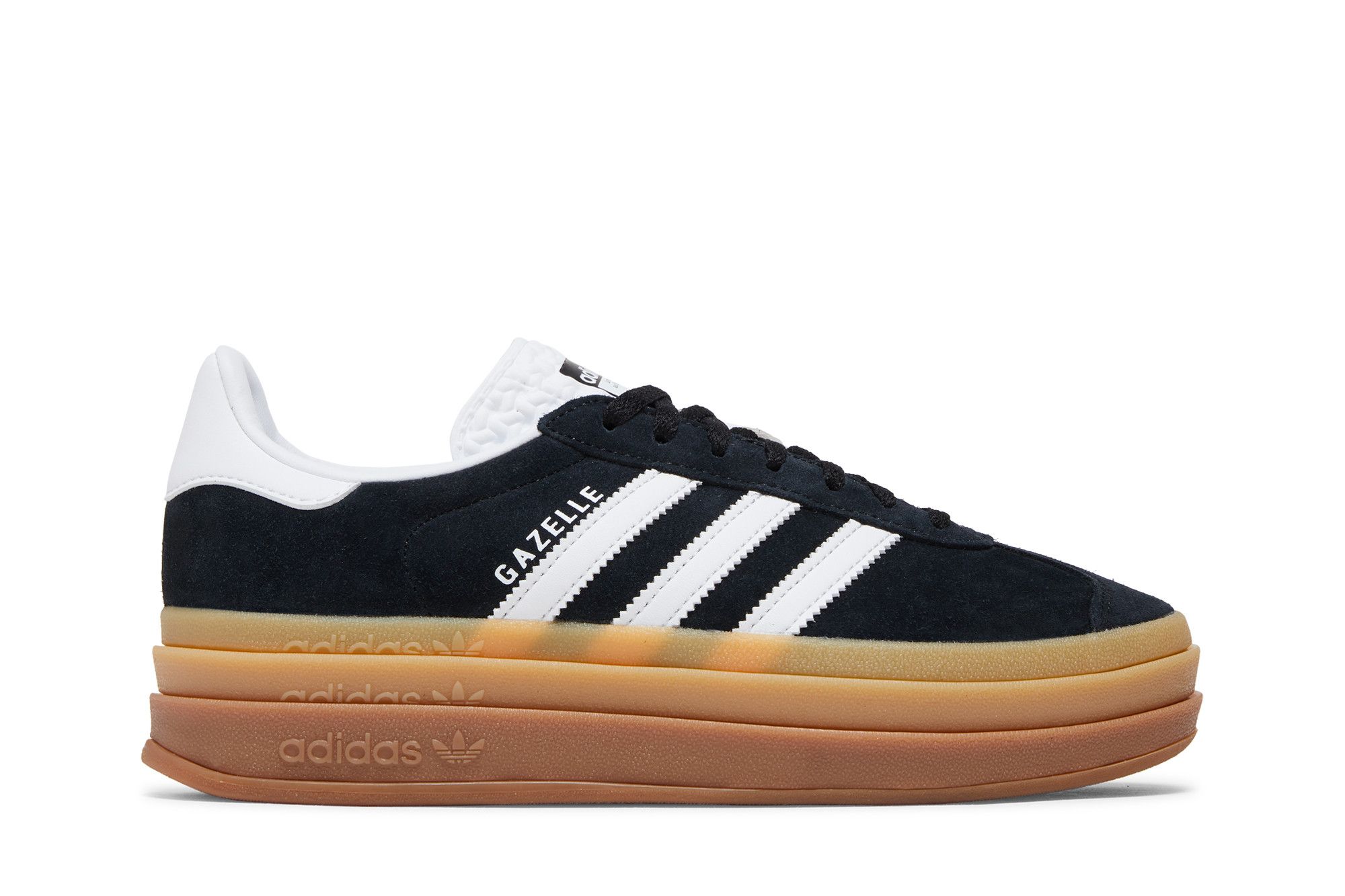 (Women) adidas Gazelle Bold 'Black Gum' IE0876