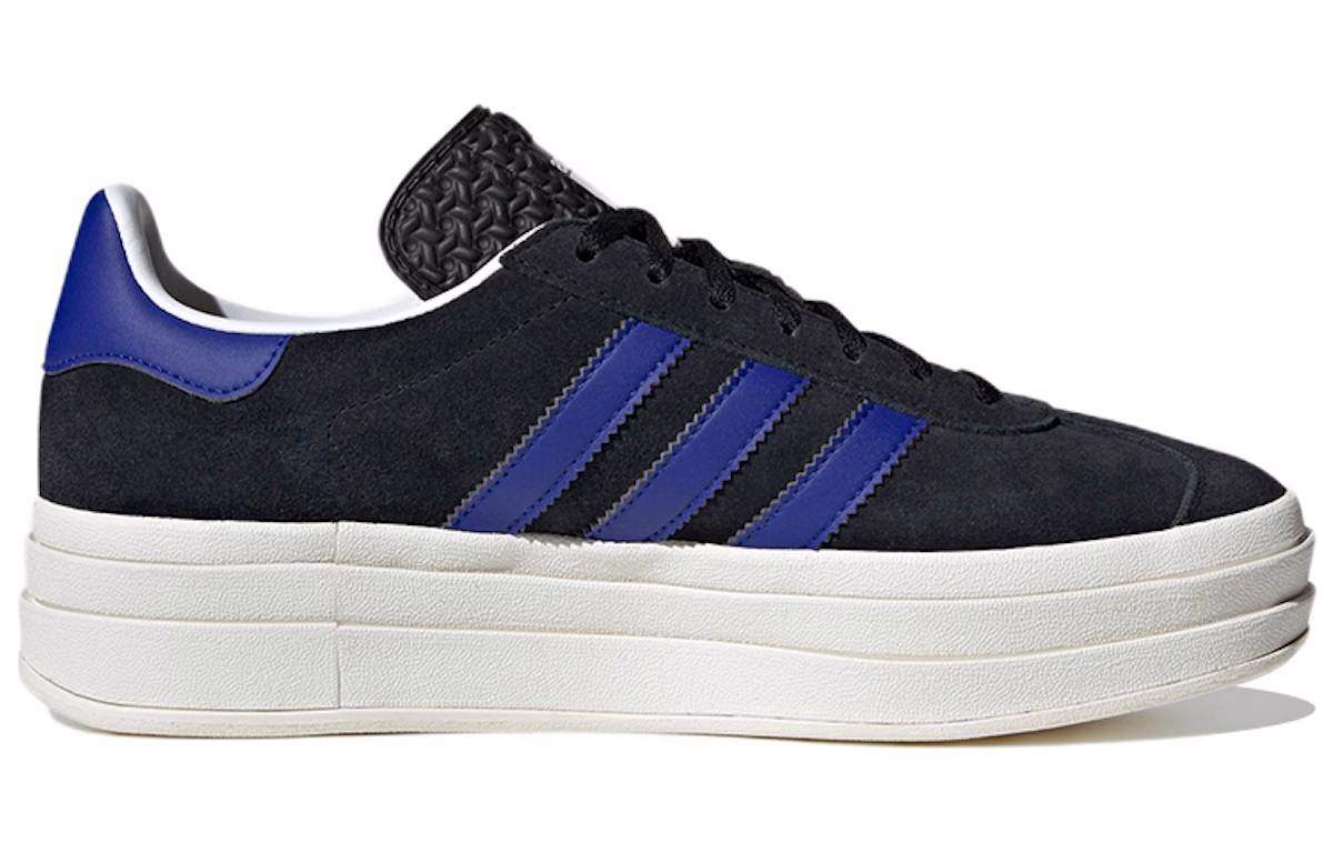 (Women) adidas Gazelle Bold 'Black Lucid Blue'