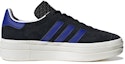 Order (W) adidas Gazelle Bold 'Hitam Biru Lucid' HQ4408