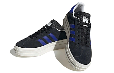 (Women) adidas Gazelle Bold 'Black Lucid Blue'