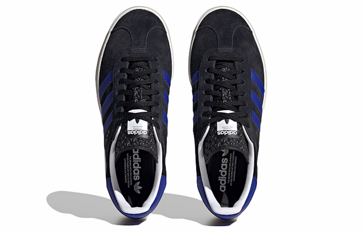 (Women) adidas Gazelle Bold 'Black Lucid Blue'