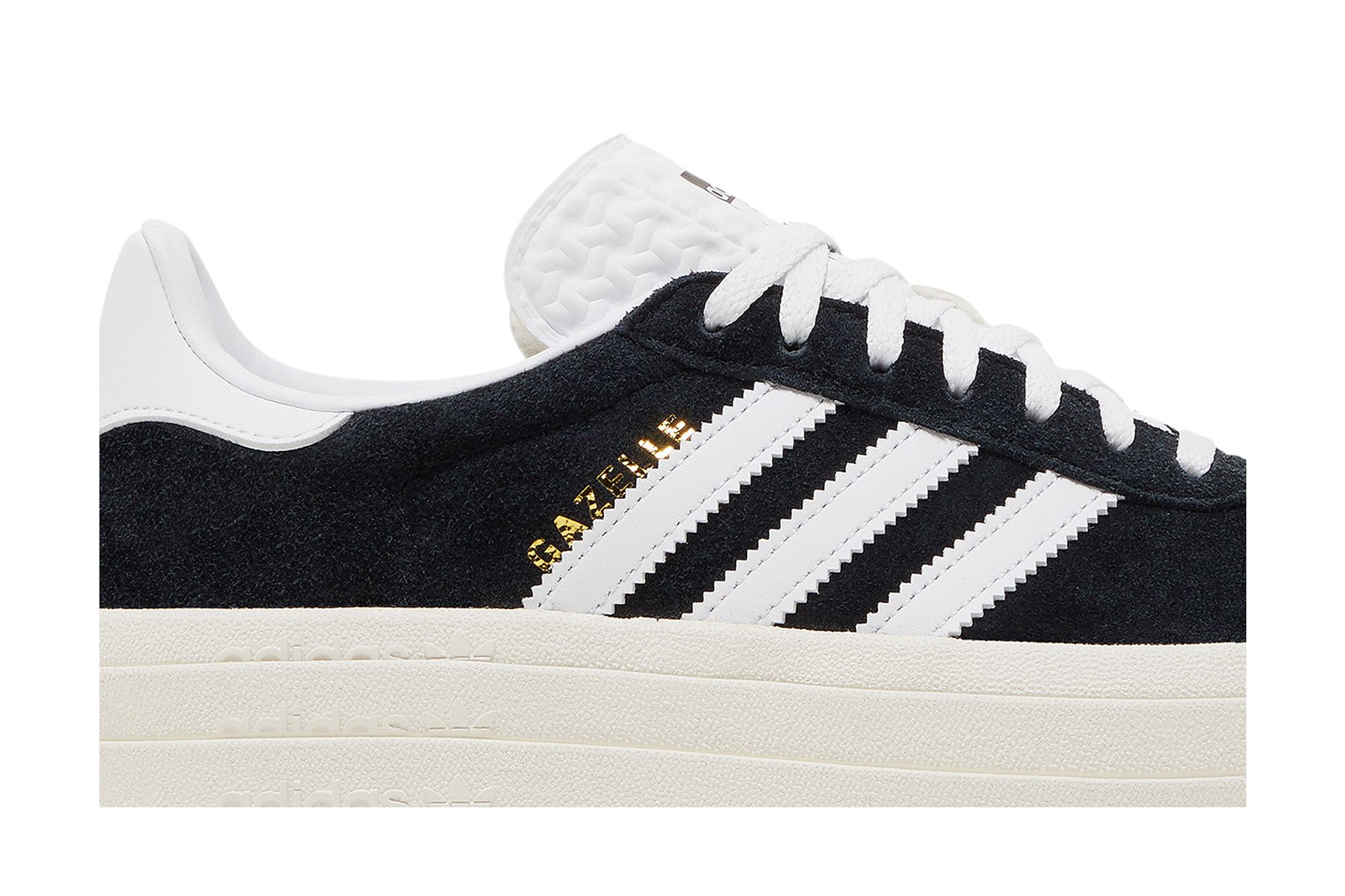 Shop (W) adidas Gazelle Bold 'Hitam Putih' HQ6912