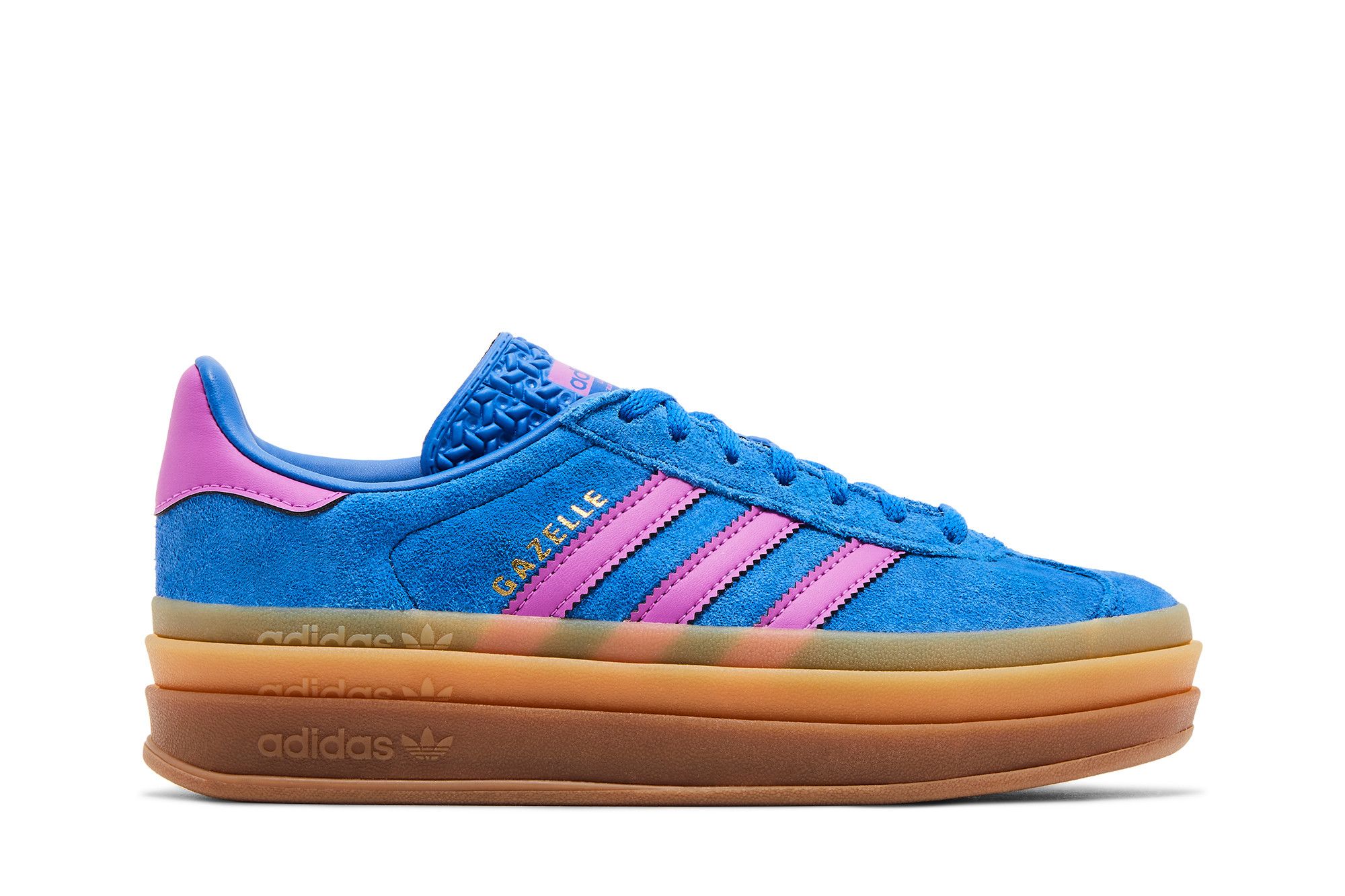 (Women) adidas Gazelle Bold 'Blue Purple Burst' IG4367