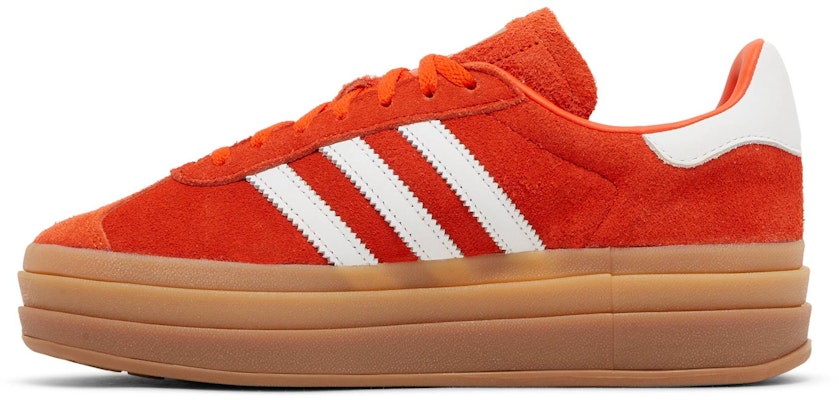 (W) adidas Gazelle Bold 'Collegiate Orange Gum' Sepatu Kets Oranye Gum IG8672 Lookbook (W) adidas Gazelle Bold 'Collegiate Orange Gum' Sepatu Kets Oranye Gum IG8672