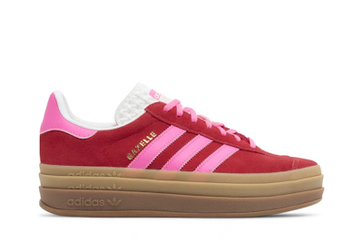 (Women) adidas Gazelle Bold 'Collegiate Red Lucid Pink'