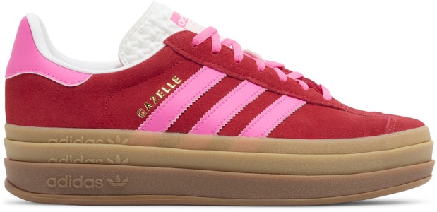 (W) adidas Gazelle Bold 'Rojo Universitario y Rosa Lúcido' IH7496 Buy (W) adidas Gazelle Bold 'Rojo Universitario y Rosa Lúcido' IH7496