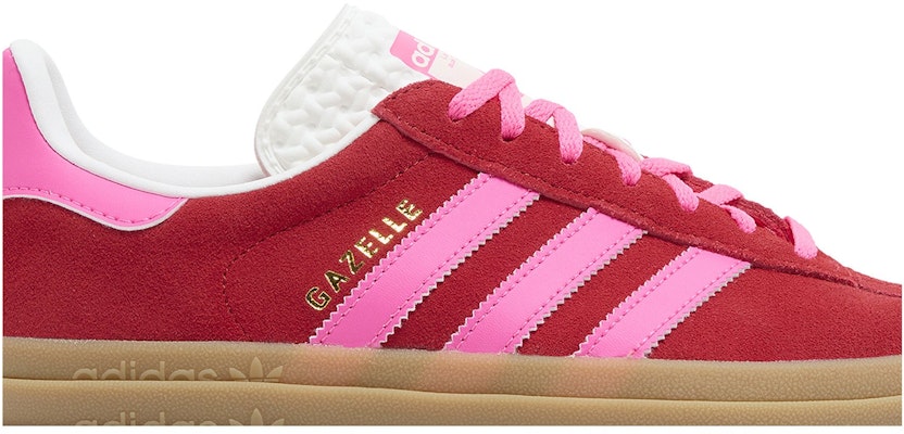 (Women) adidas Gazelle Bold 'Collegiate Red Lucid Pink' IH7496 Order (Women) adidas Gazelle Bold 'Collegiate Red Lucid Pink' IH7496