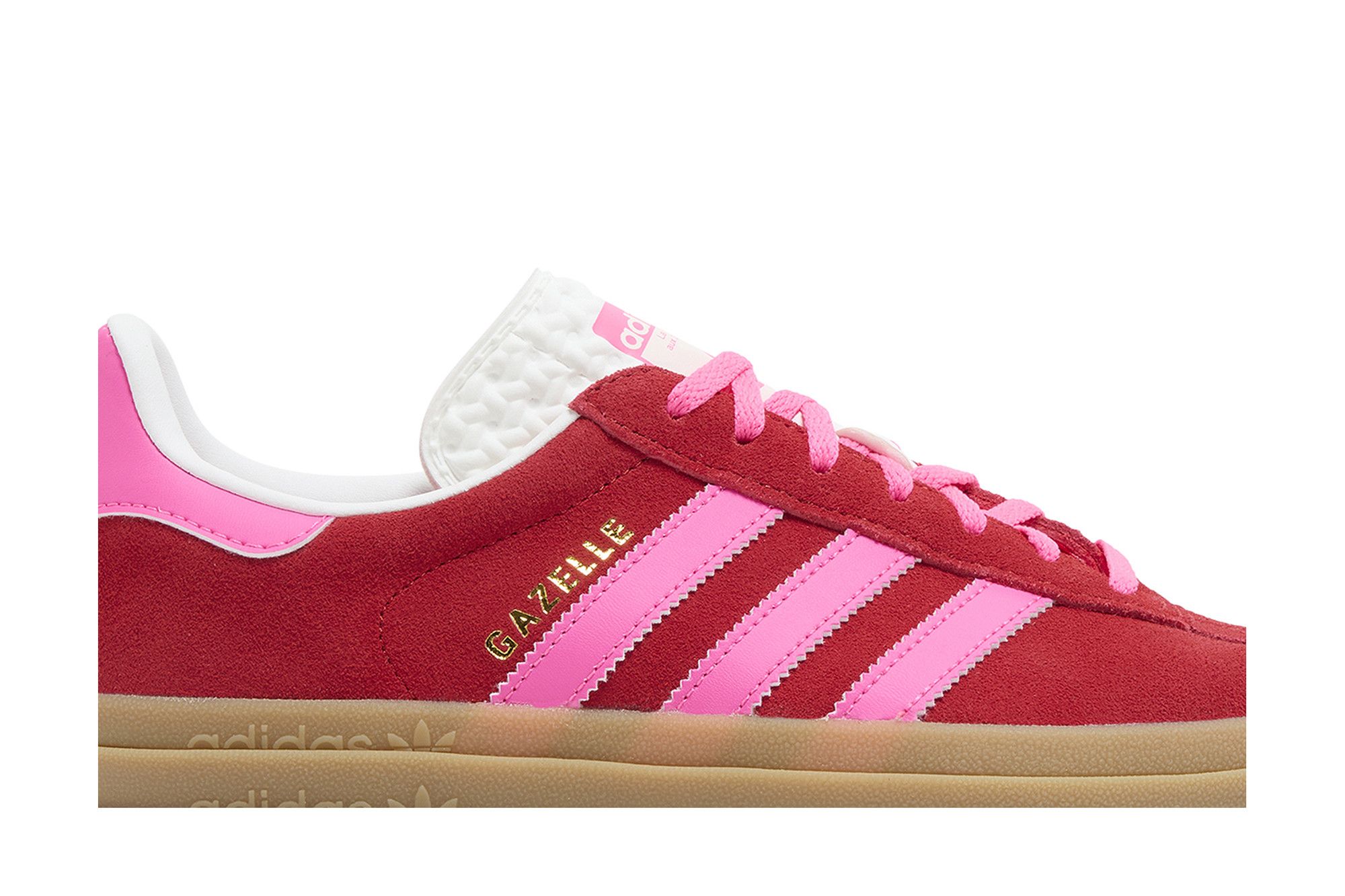 Lookbook (Women) adidas Gazelle Bold 'Collegiate Red Lucid Pink' IH7496