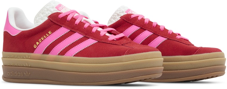 (W) adidas Gazelle Bold 'Rojo Universitario y Rosa Lúcido' IH7496 Cheap (W) adidas Gazelle Bold 'Rojo Universitario y Rosa Lúcido' IH7496