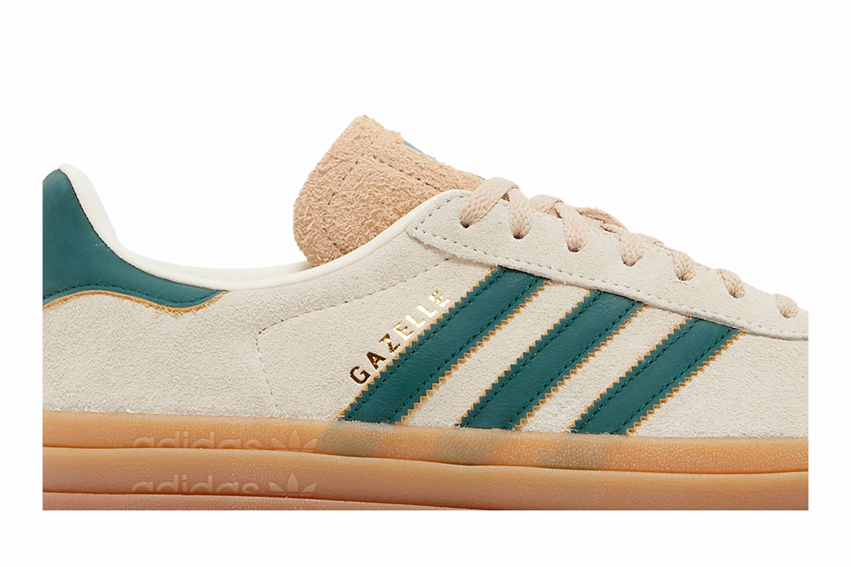 (Women) adidas Gazelle Bold 'Cream Collegiate Green'
