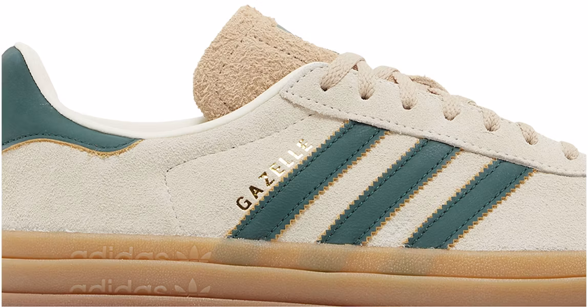 (Women) adidas Gazelle Bold 'Cream Collegiate Green' ID7056 Lookbook (Women) adidas Gazelle Bold 'Cream Collegiate Green' ID7056