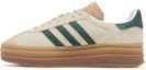 Lookbook (W) adidas Gazelle Bold 'Krim Hijau Kolej' ID7056