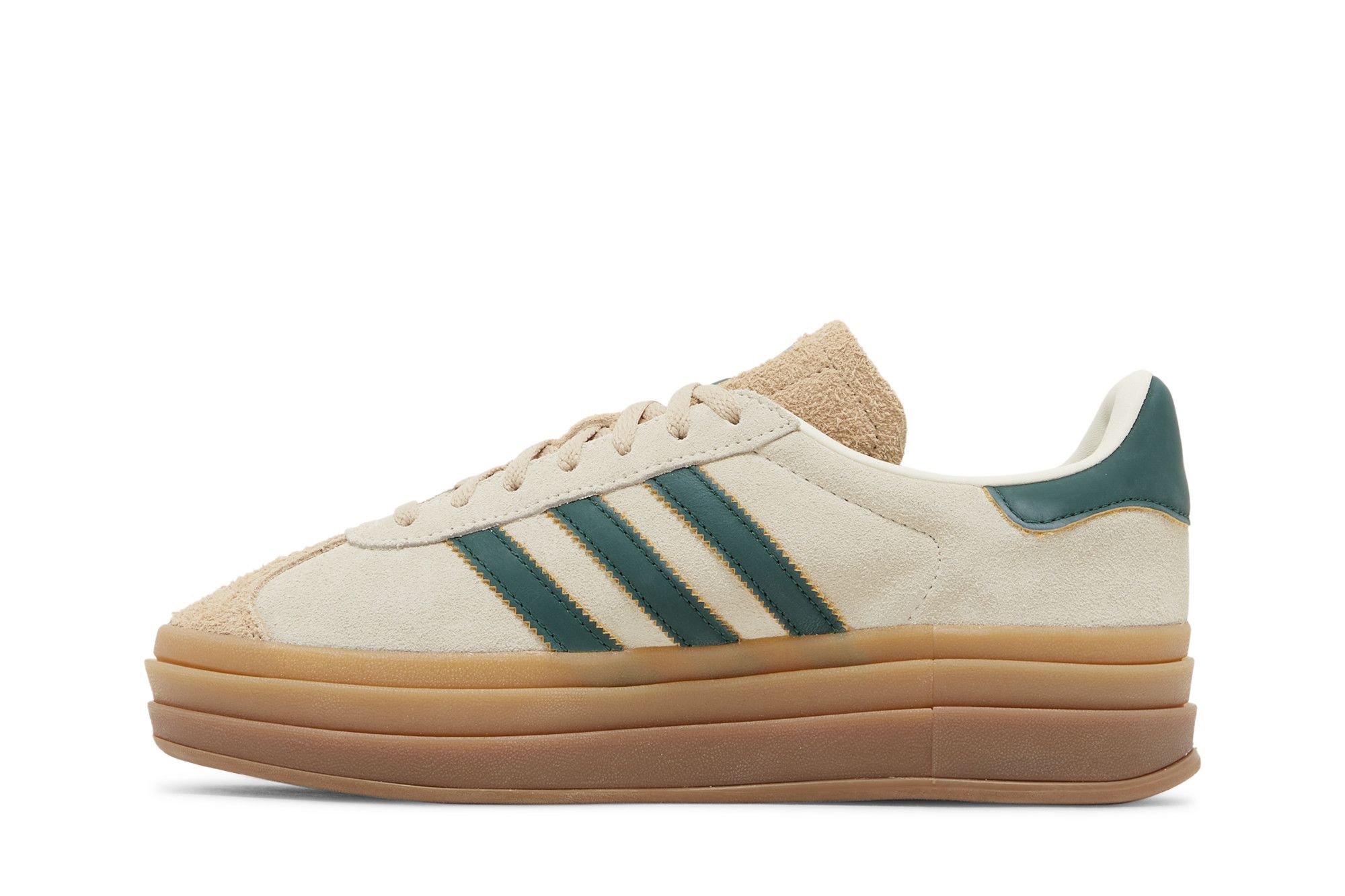 Shop (Women) adidas Gazelle Bold 'Cream Collegiate Green' ID7056