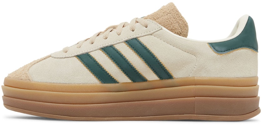 (Women) adidas Gazelle Bold 'Cream Collegiate Green' ID7056 Shop (Women) adidas Gazelle Bold 'Cream Collegiate Green' ID7056