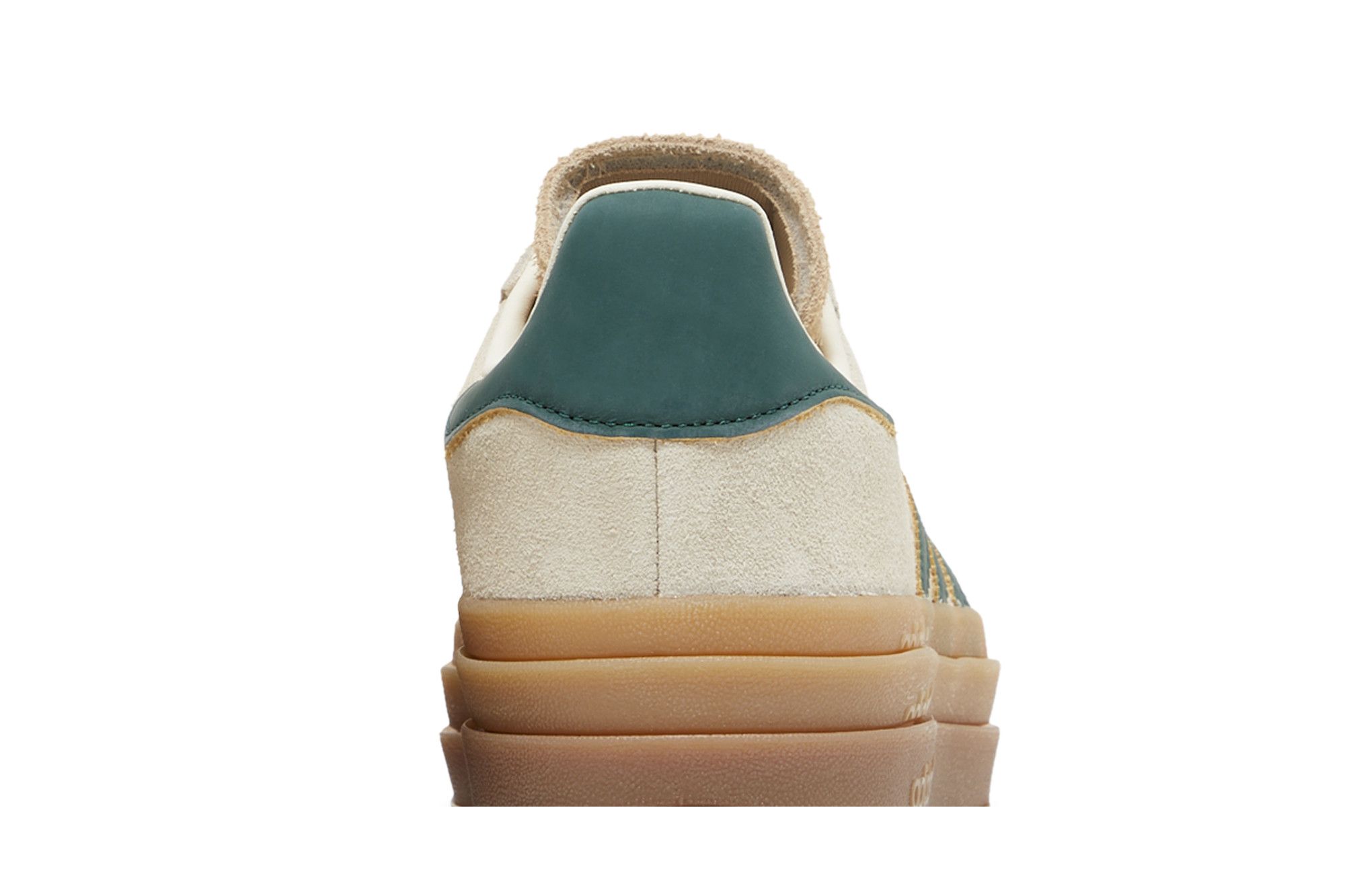 Cheap (Women) adidas Gazelle Bold 'Cream Collegiate Green' ID7056