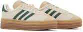 Cheap (W) adidas Gazelle Bold 'Krim Hijau Kolej' ID7056