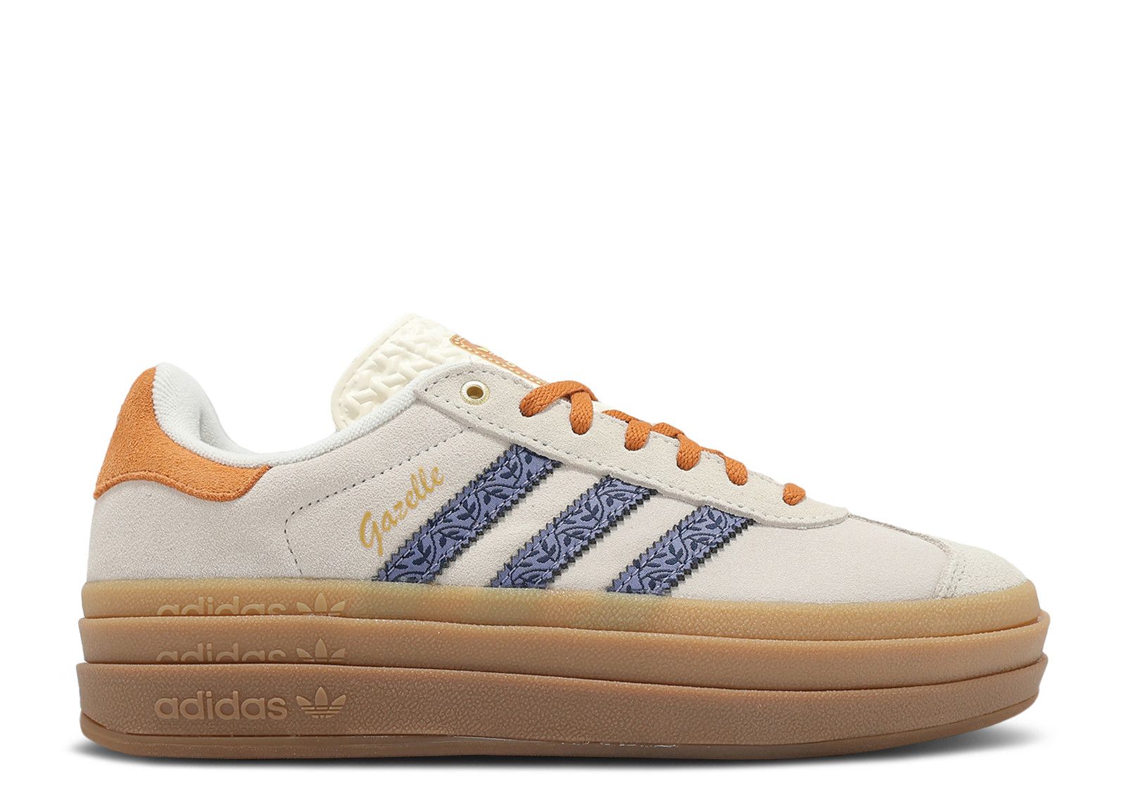 (Women) adidas Gazelle Bold 'Cream Orb Violet Floral' JQ0955