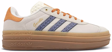 (Women) adidas Gazelle Bold 'Cream Orb Violet Floral' JQ0955 (Women) adidas Gazelle Bold 'Cream Orb Violet Floral' JQ0955
