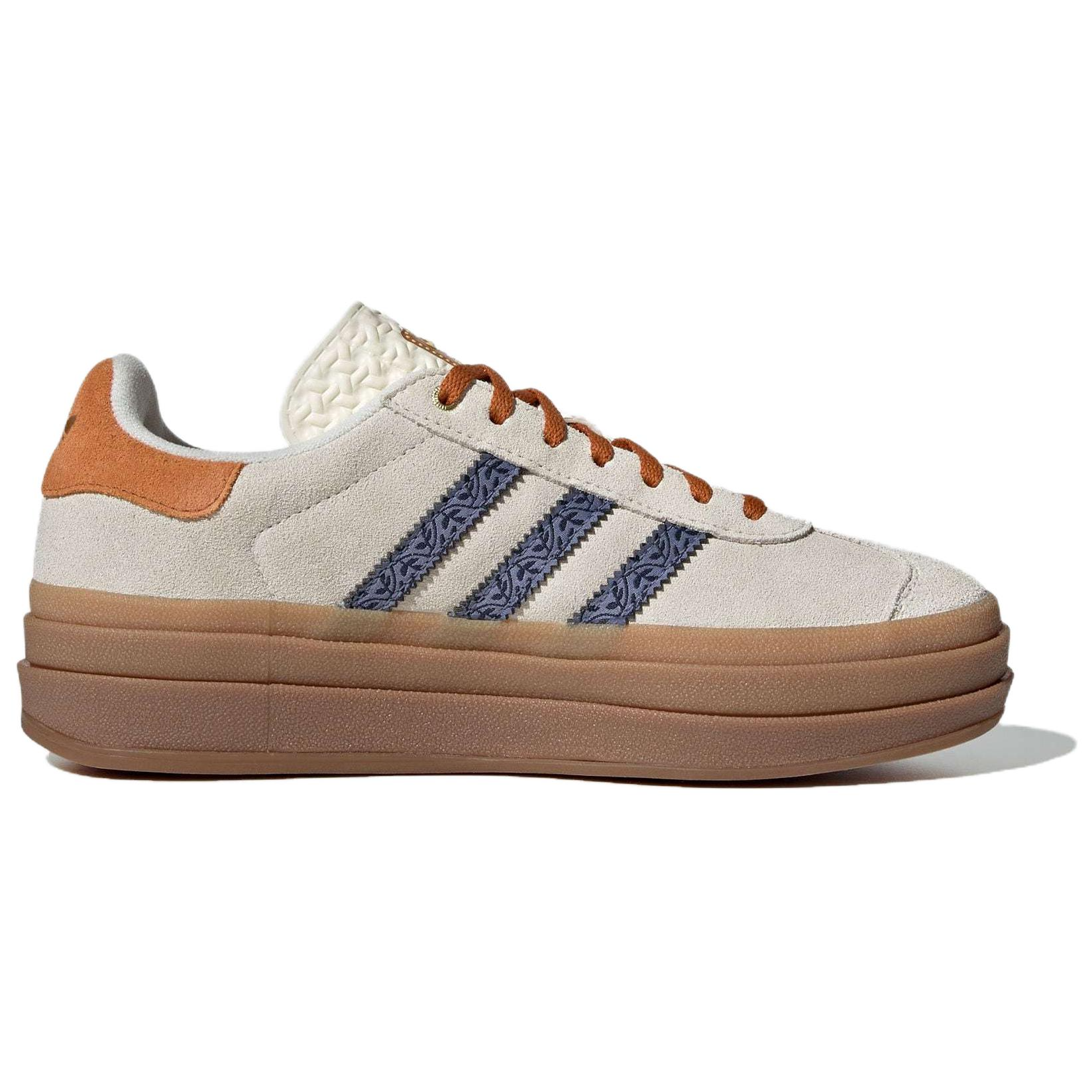 Order (W) adidas Gazelle Bold 'Crema Orquídea Violeta Floral' JQ0955