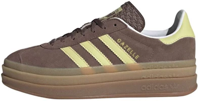 (Women) adidas Gazelle Bold 'Earth Strata Powder Yellow' JI2697 (Women) adidas Gazelle Bold 'Earth Strata Powder Yellow' JI2697
