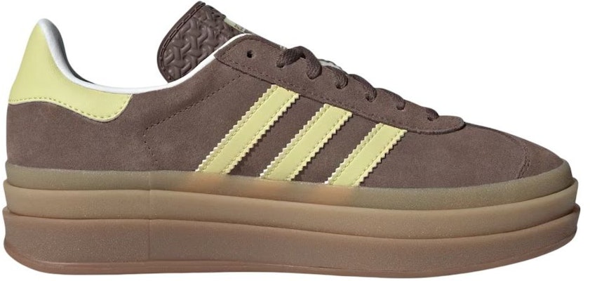 (Women) adidas Gazelle Bold 'Earth Strata Powder Yellow' JI2697 Order (Women) adidas Gazelle Bold 'Earth Strata Powder Yellow' JI2697