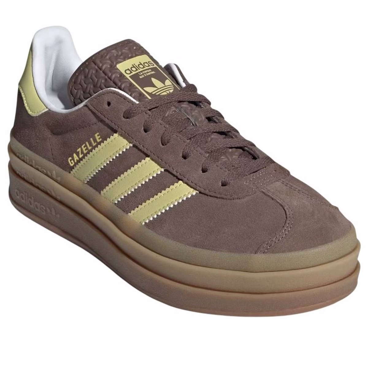(Women) adidas Gazelle Bold 'Earth Strata Powder Yellow'