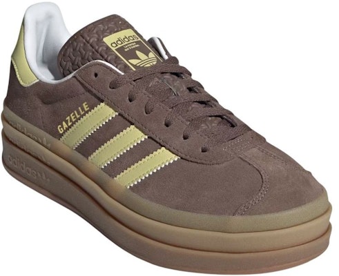 (Women) adidas Gazelle Bold 'Earth Strata Powder Yellow' JI2697 Lookbook (Women) adidas Gazelle Bold 'Earth Strata Powder Yellow' JI2697