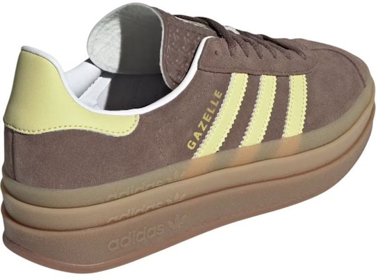 (Women) adidas Gazelle Bold 'Earth Strata Powder Yellow' JI2697 Shop (Women) adidas Gazelle Bold 'Earth Strata Powder Yellow' JI2697