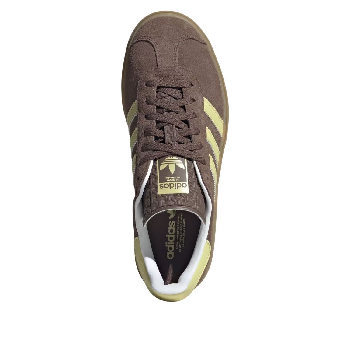 Details for (Women) adidas Gazelle Bold 'Earth Strata Powder Yellow' JI2697