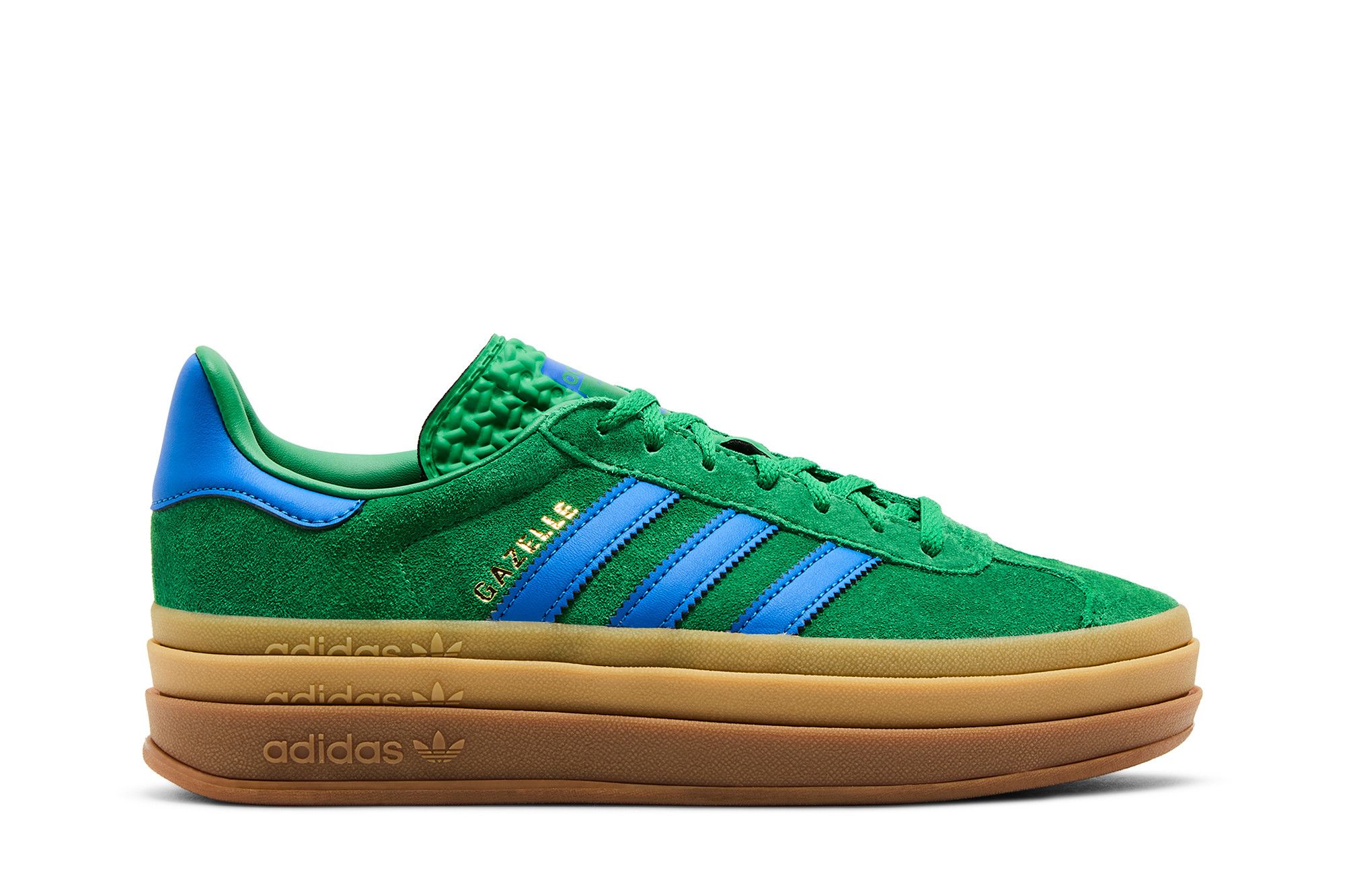 Buy (W) adidas Gazelle Bold ''Vert Bleu Gum'' IE1370