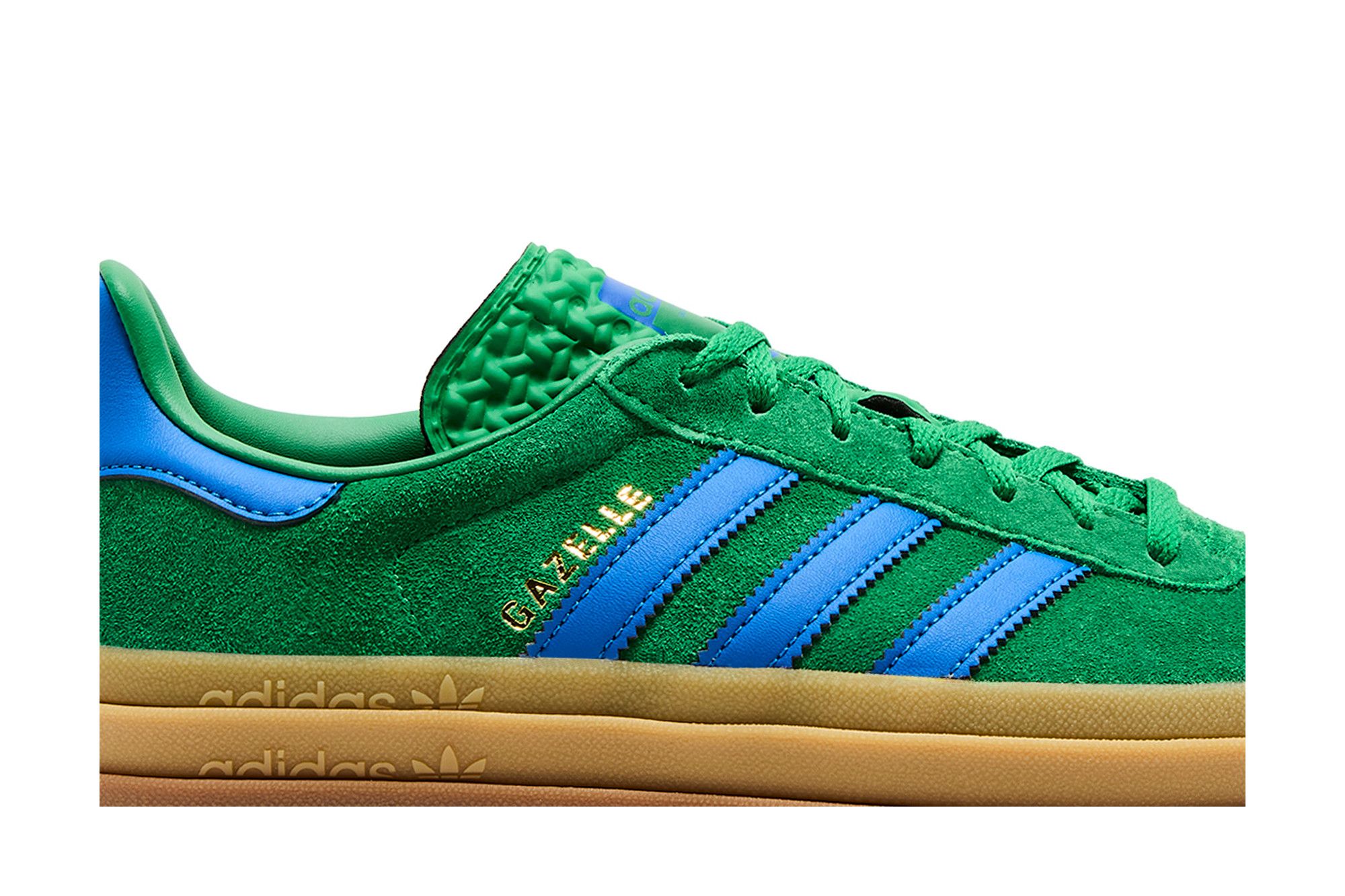 Order (W) adidas Gazelle Bold ''Vert Bleu Gum'' IE1370