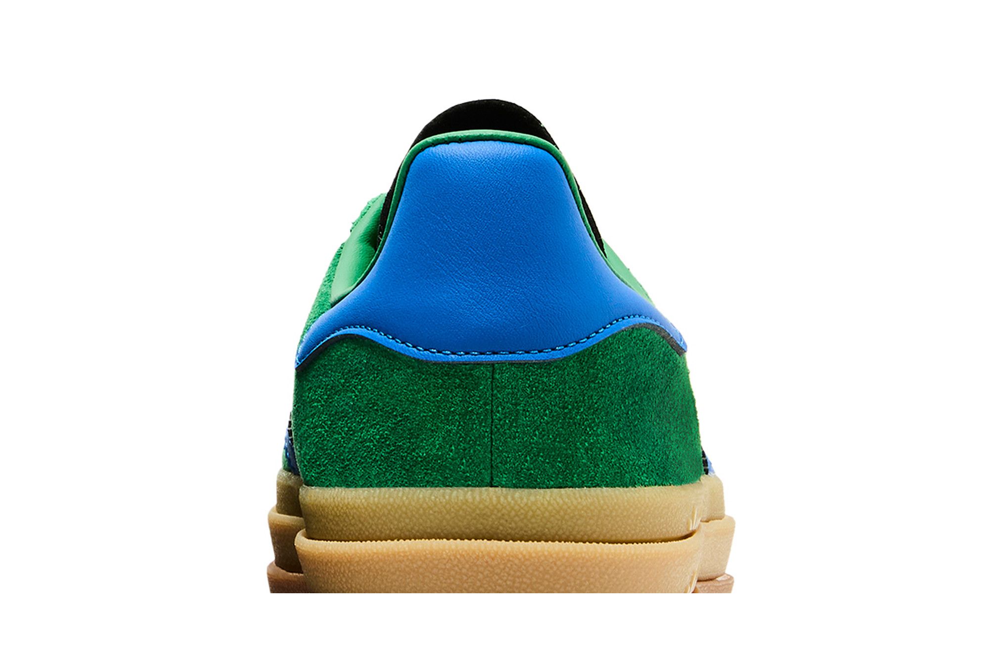 Sizing (W) adidas Gazelle Bold ''Vert Bleu Gum'' IE1370