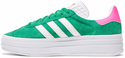 Shop (女性)adidas Gazelle Bold '綠色Lucid粉' IG3136