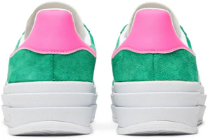 Sizing (女性)adidas Gazelle Bold '綠色Lucid粉' IG3136