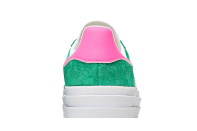 (Women) adidas Gazelle Bold 'Green Lucid Pink'