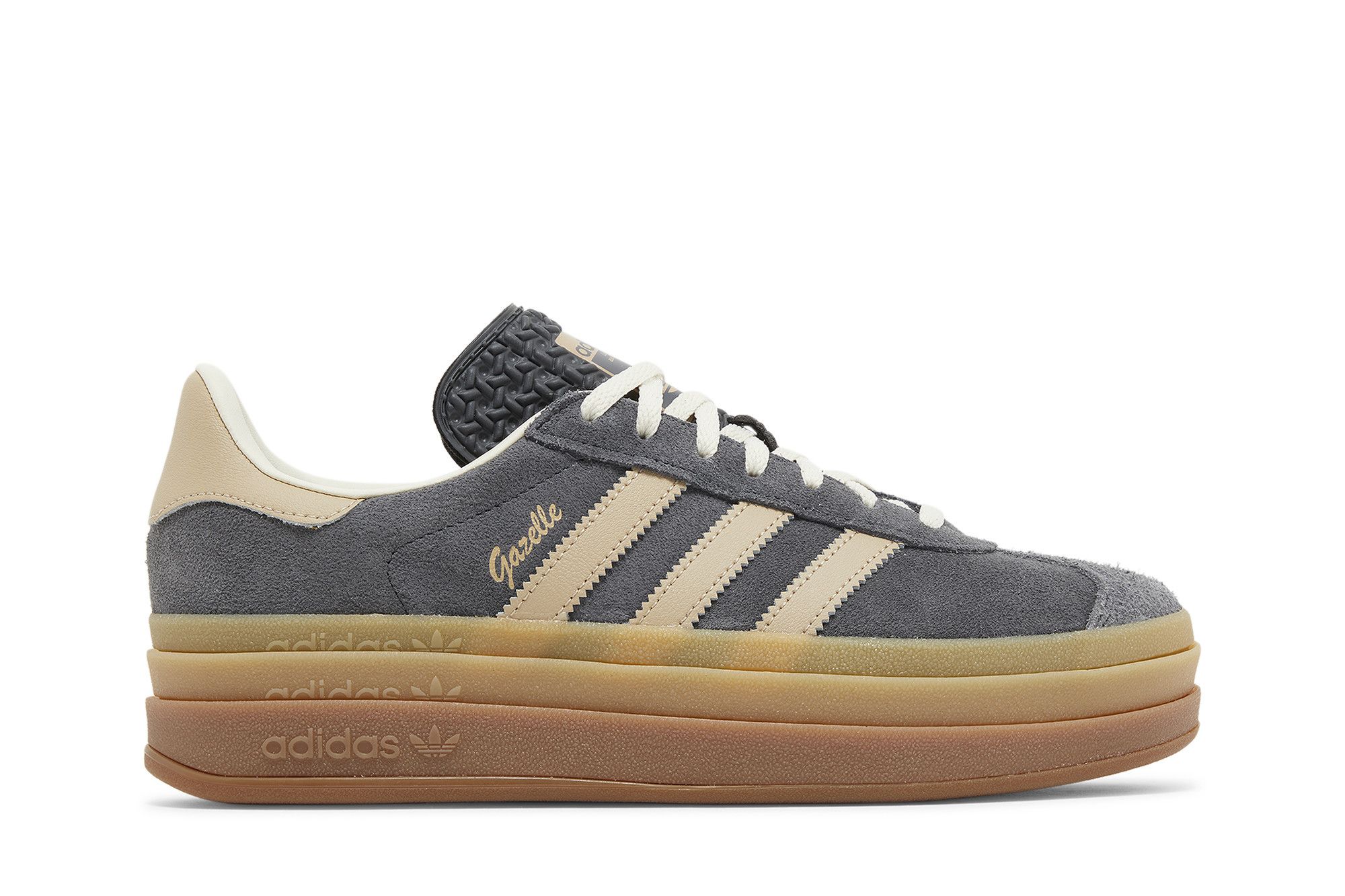 (Women) adidas Gazelle Bold 'Grey Magic Beige Gum' IE0428