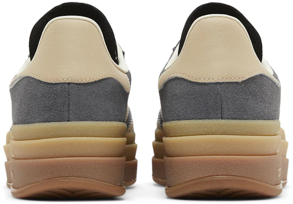 (W) adidas Gazelle Bold ''Grau Magic Beige Gummi'' IE0428 Details for (W) adidas Gazelle Bold ''Grau Magic Beige Gummi'' IE0428