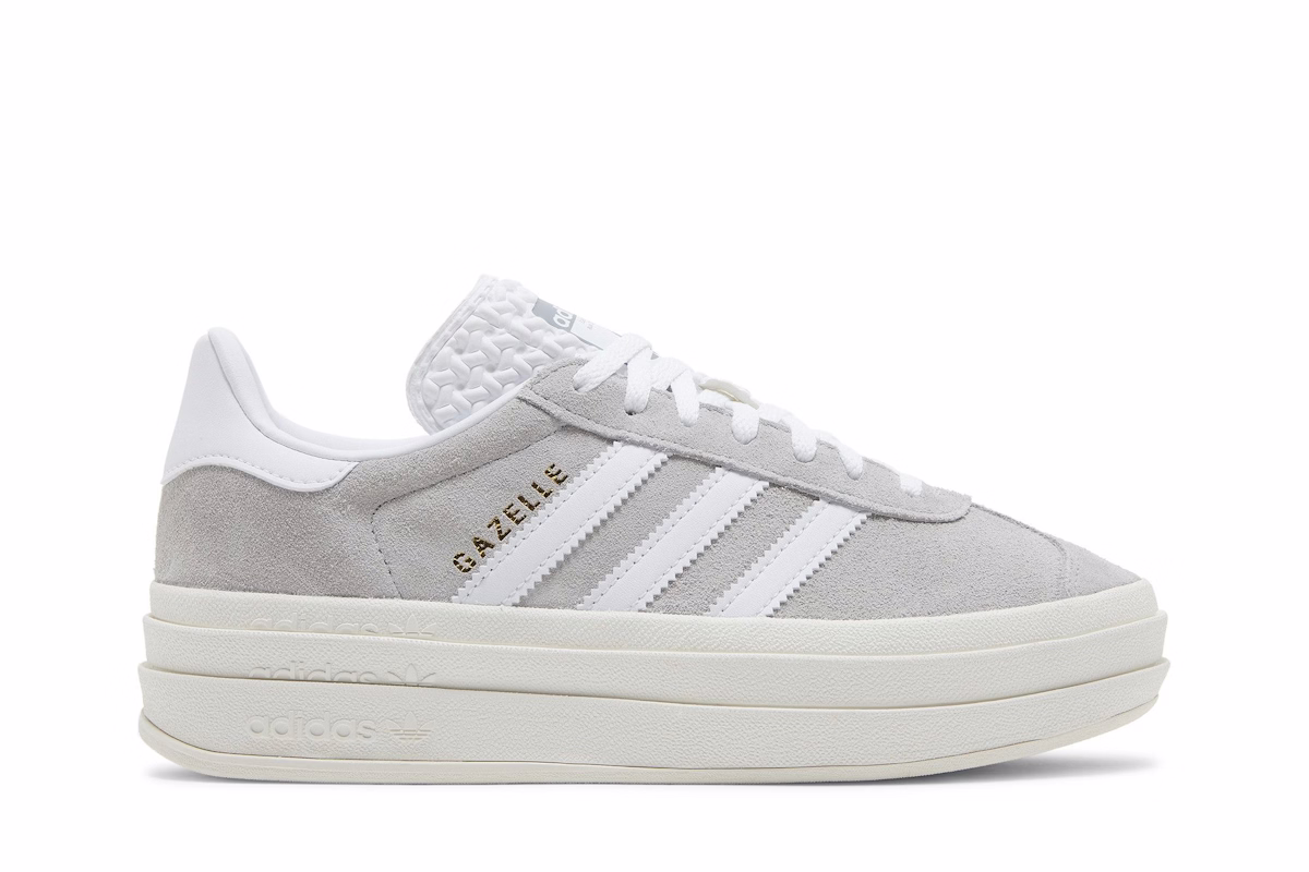 (Women) adidas Gazelle Bold 'Grey White'