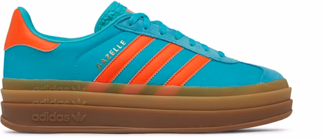 (Women) adidas Gazelle Bold 'Mint Rush Impact Orange' IG4386 (Women) adidas Gazelle Bold 'Mint Rush Impact Orange' IG4386