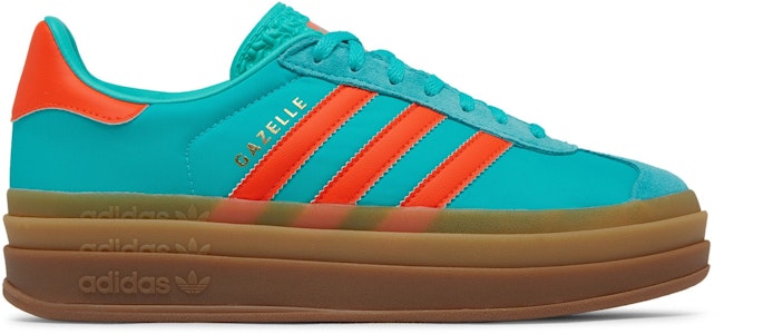 (女款)adidas Gazelle Bold 'Mint Rush Impact Orange' IG4386 Buy (女款)adidas Gazelle Bold 'Mint Rush Impact Orange' IG4386