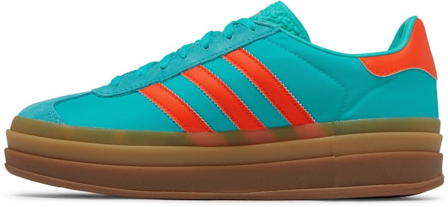 (女款)adidas Gazelle Bold 'Mint Rush Impact Orange' IG4386 Lookbook (女款)adidas Gazelle Bold 'Mint Rush Impact Orange' IG4386