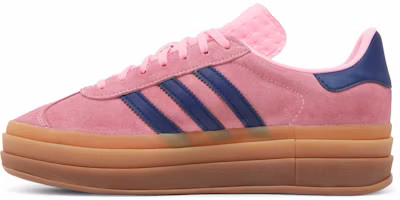Shop (女性) adidas Gazelle Bold「粉色亮光膠底」H06122