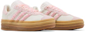 Cheap (Women) adidas Gazelle Bold 'Pink Ruffle Lace' JR8374