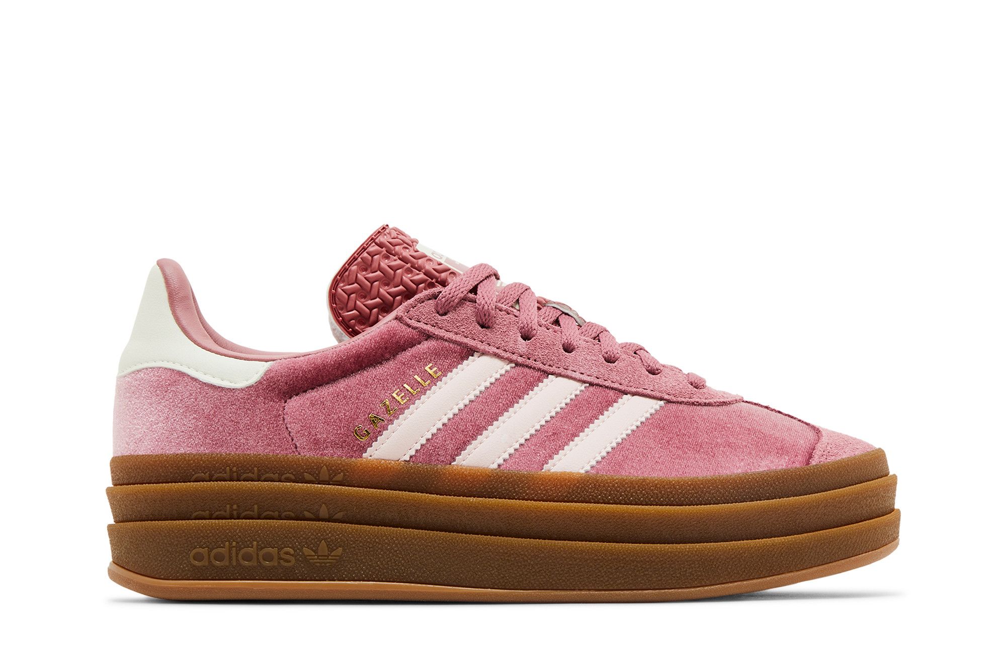 (Women) adidas Gazelle Bold 'Preloved Crimson Velvet' IG4389