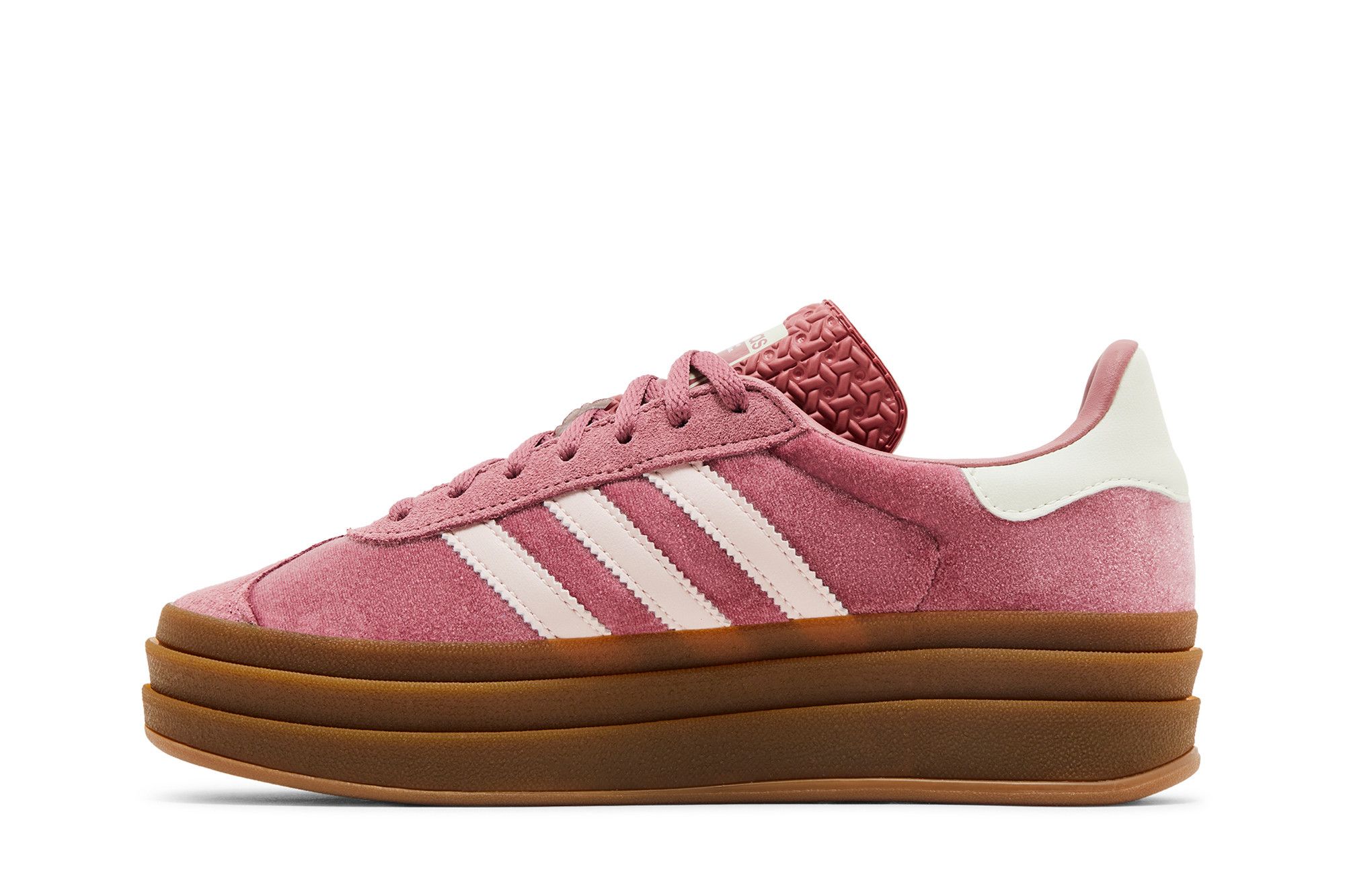 Lookbook (Women) adidas Gazelle Bold 'Preloved Crimson Velvet' IG4389