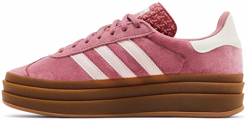(Women) adidas Gazelle Bold 'Preloved Crimson Velvet' IG4389 Lookbook (Women) adidas Gazelle Bold 'Preloved Crimson Velvet' IG4389