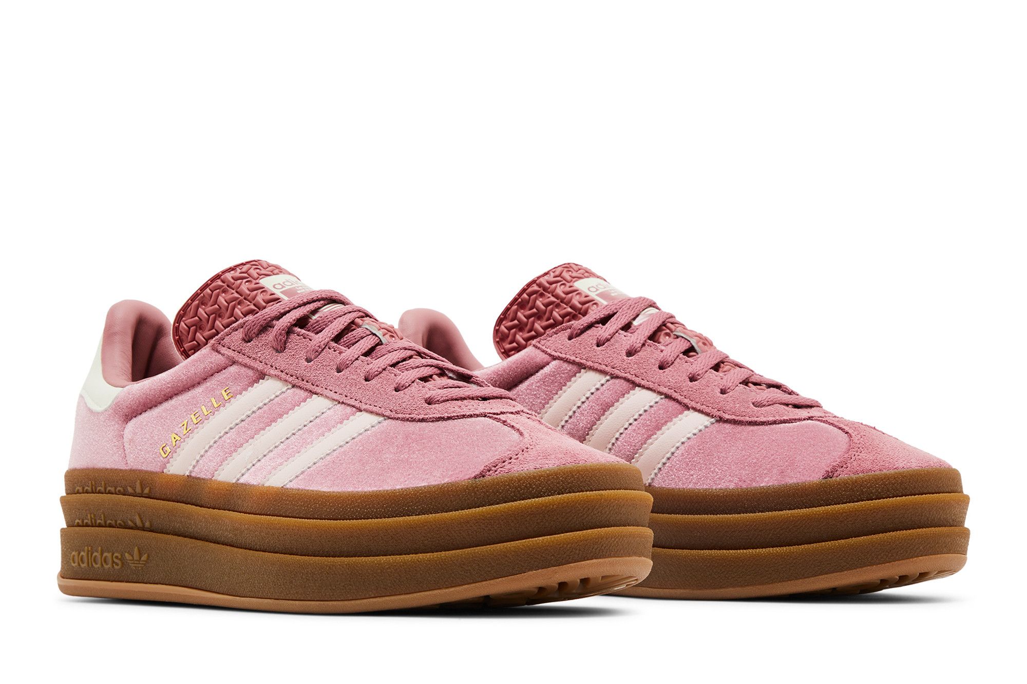 Cheap (Women) adidas Gazelle Bold 'Preloved Crimson Velvet' IG4389