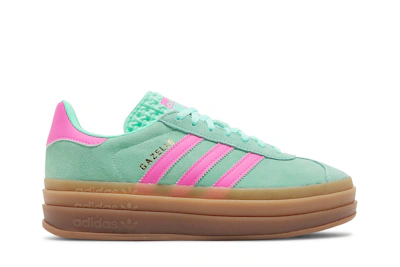 (Women) adidas Gazelle Bold 'Pulse Mint Screaming Pink' H06125